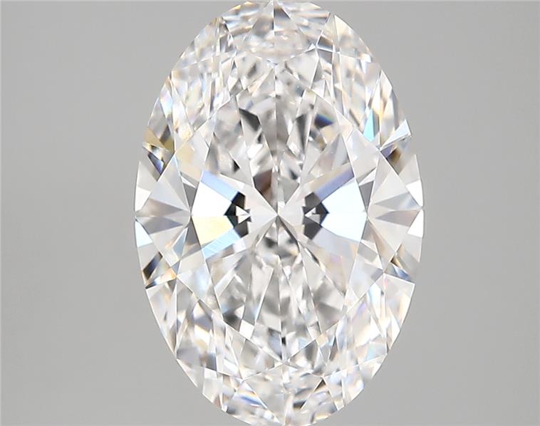 3.85ct Oval D VVS1 Lab-Grown Diamond