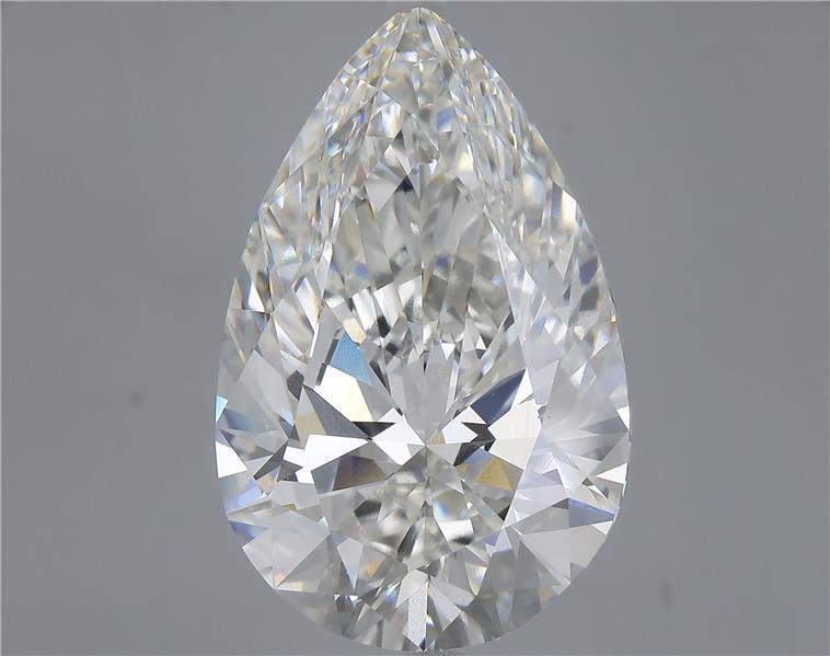 19.60 Carat PEAR Shape G Colour VS1 Clarity  Cut - White Lab Diamond - 2560297