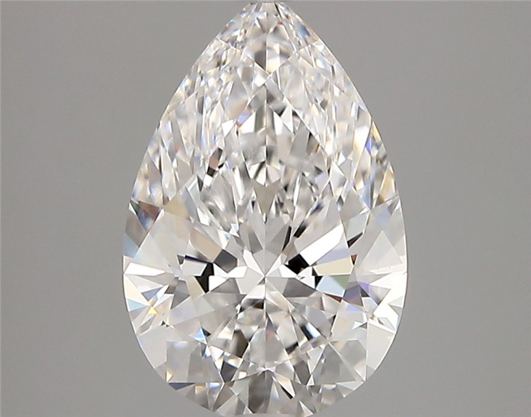2.65ct Pear D VVS2 Lab-Grown Diamond