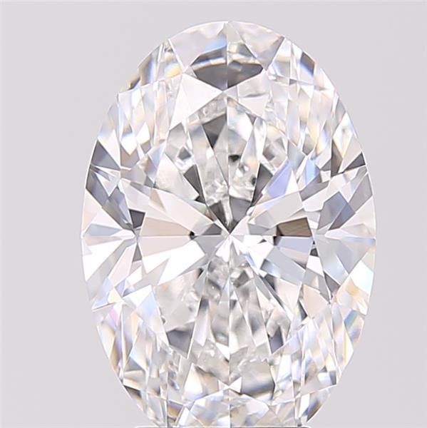 4.08ct Oval D VVS2 Lab-Grown Diamond