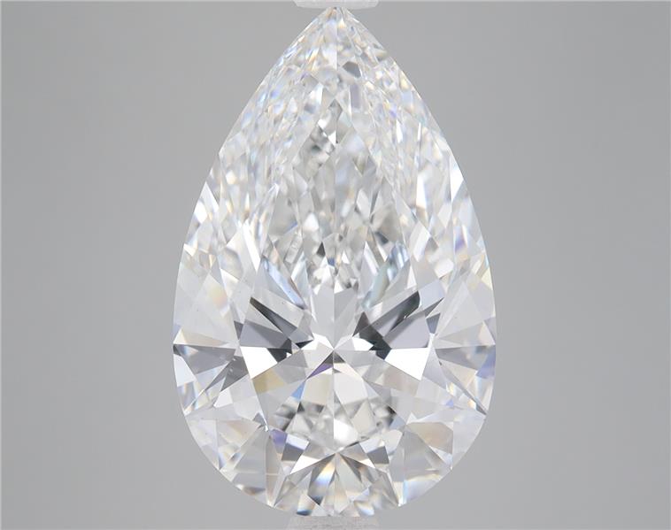 6.07ct Pear F VS1 Lab-Grown Diamond