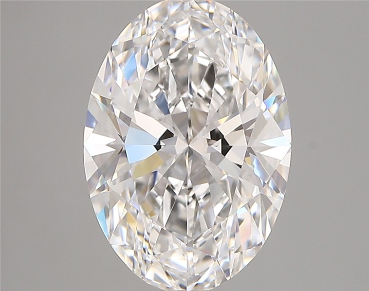 3.28ct Oval D FL Lab-Grown Diamond