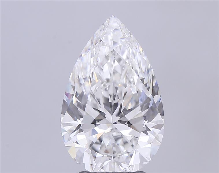 4.08ct Pear E VVS2 Lab-Grown Diamond