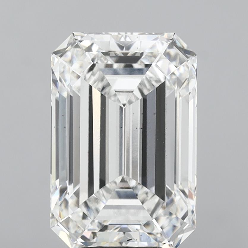 10.07 Carat EMERALD Shape F Colour VS1 Clarity  Cut - White Lab Diamond - 2605909