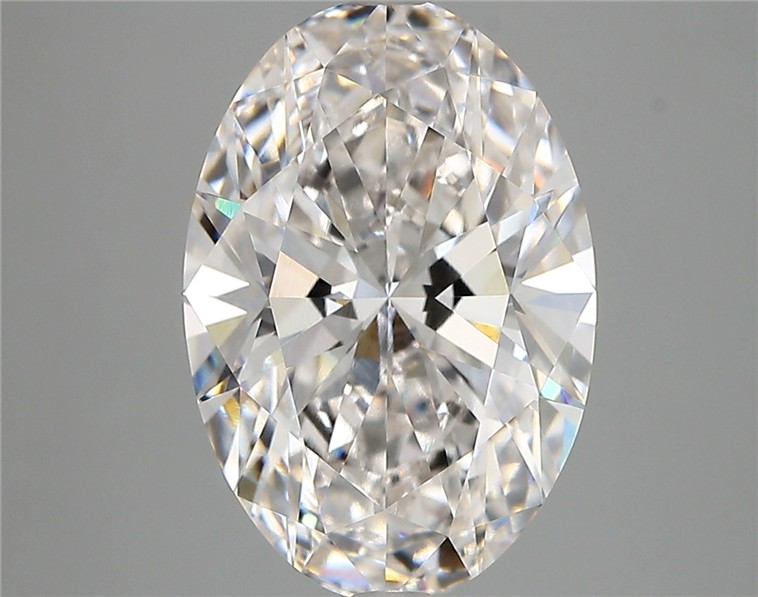 4.33ct Oval F VVS1 Lab-Grown Diamond