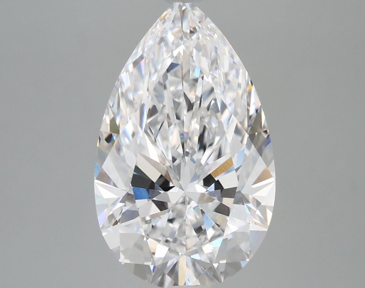 4.21ct Pear D VVS2 Lab-Grown Diamond