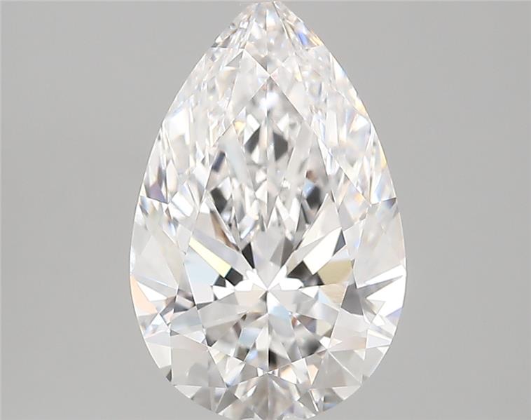 2.84ct Pear D VVS1 Lab-Grown Diamond