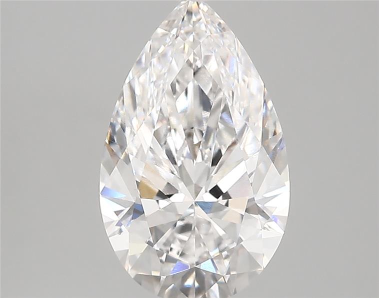 2.72ct Pear D VVS2 Lab-Grown Diamond