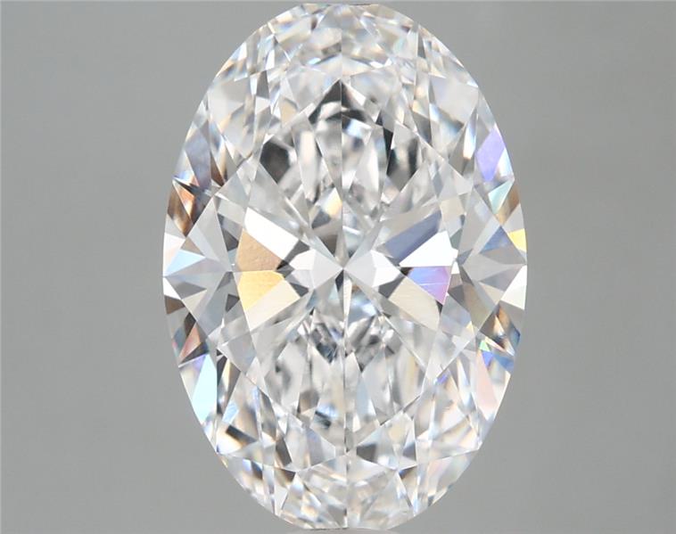 3.66ct Oval D FL Lab-Grown Diamond