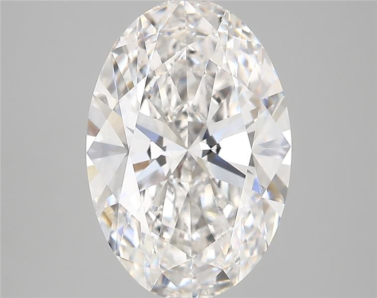 4.3ct Oval F VVS1 Lab-Grown Diamond