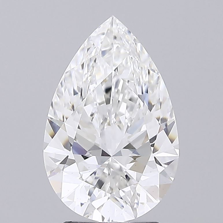 3.06ct Pear F VS1 Lab-Grown Diamond