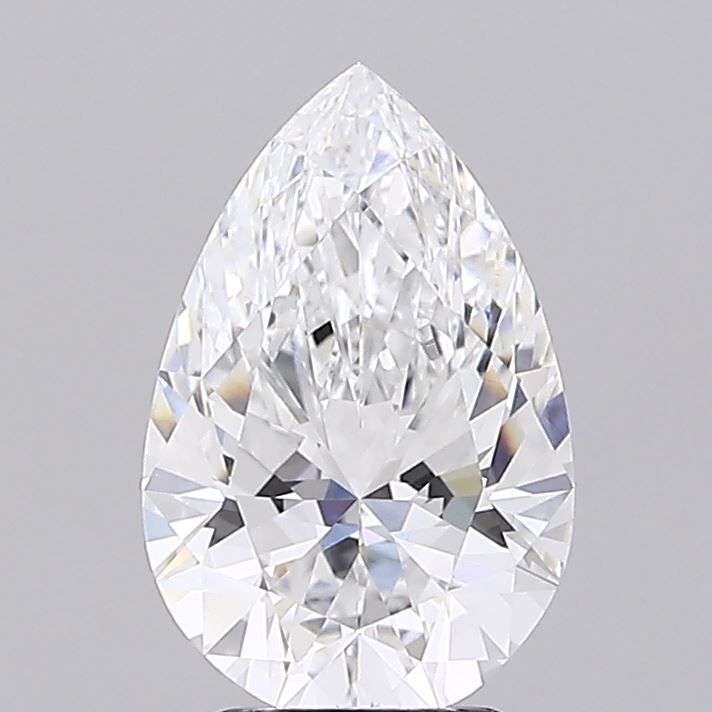 3.05ct Pear D VVS2 Lab-Grown Diamond