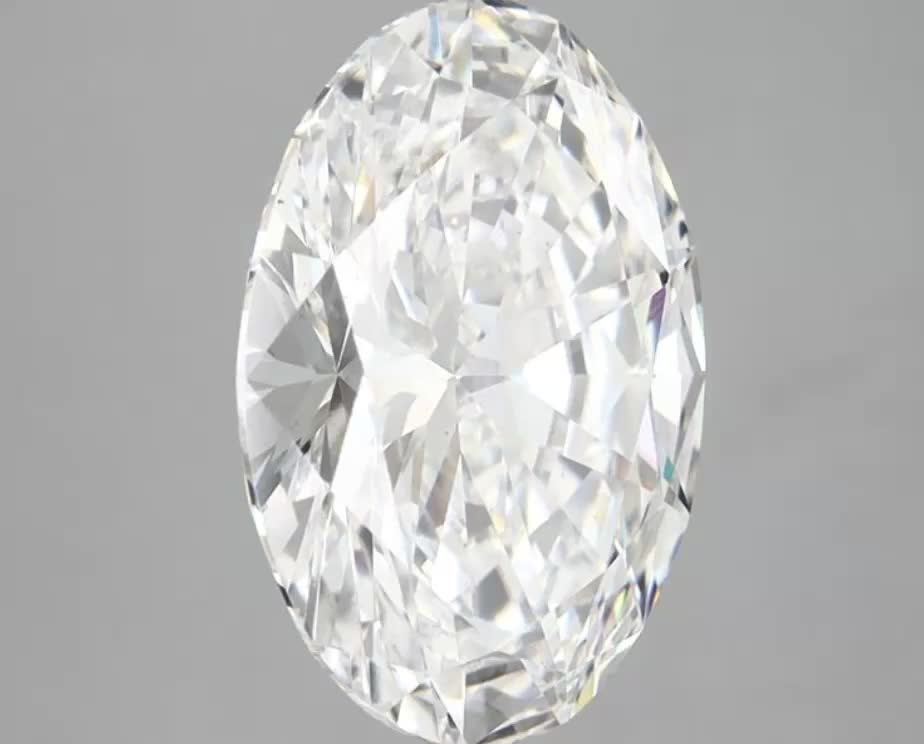 4.13ct Oval D VS2 Lab-Grown Diamond