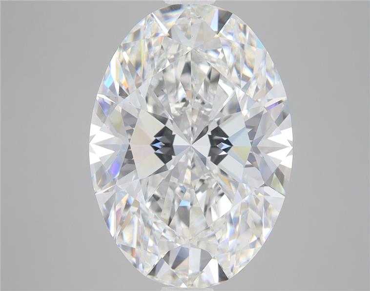 6.22ct Oval F VS1 Lab-Grown Diamond