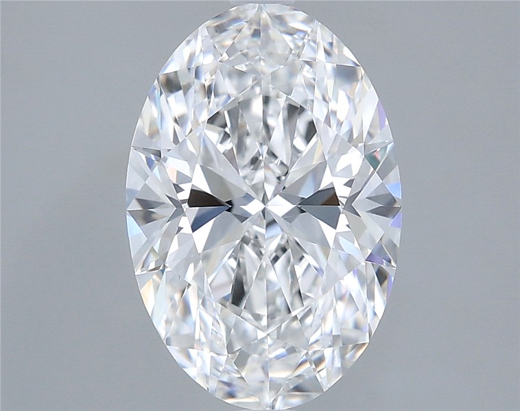 3.05ct Oval D VVS2 Lab-Grown Diamond