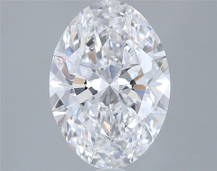 3.02ct Oval D VVS2 Lab-Grown Diamond