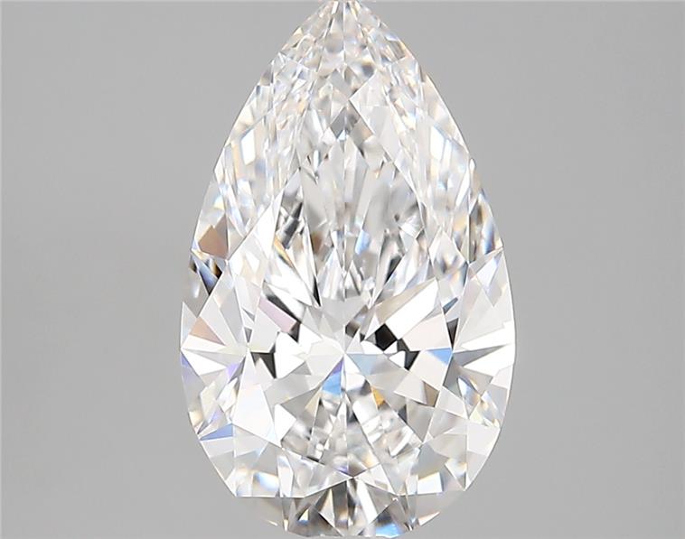 2.8ct Pear D VVS1 Lab-Grown Diamond