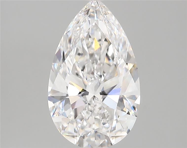 2.67ct Pear D VVS2 Lab-Grown Diamond