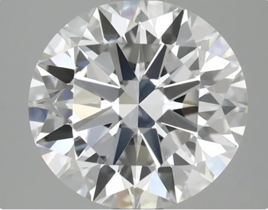 3.47ct Round D VVS2 Lab-Grown Diamond
