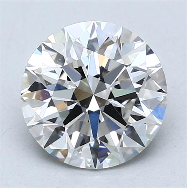 2.01ct Round F VVS2 Lab-Grown Diamond