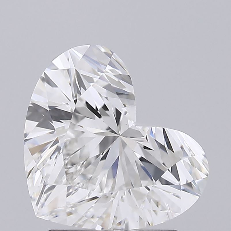 2.07ct Heart F VVS2 Lab-Grown Diamond