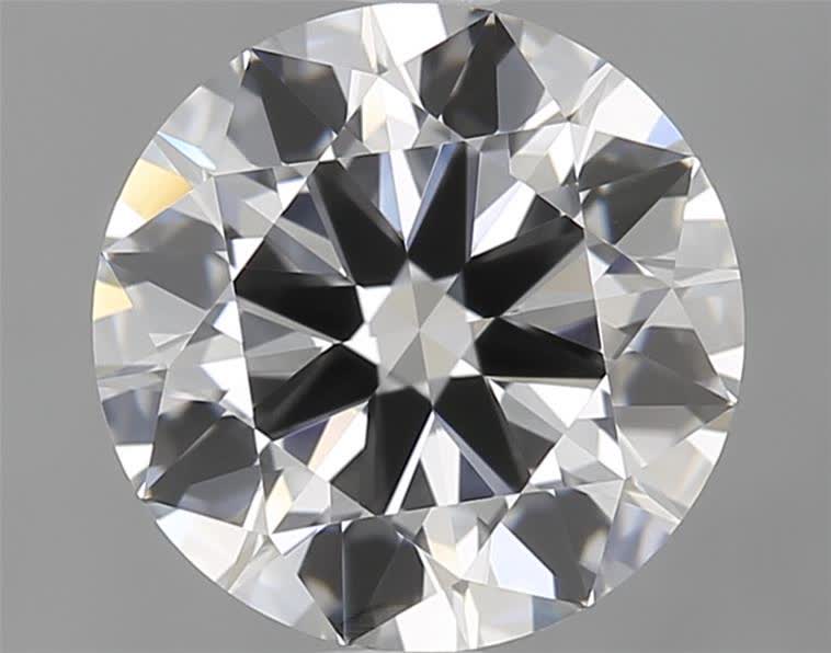 1.63ct Round D VVS2 Lab-Grown Diamond