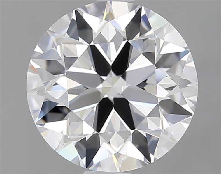 1.6ct Round D VVS1 Lab-Grown Diamond