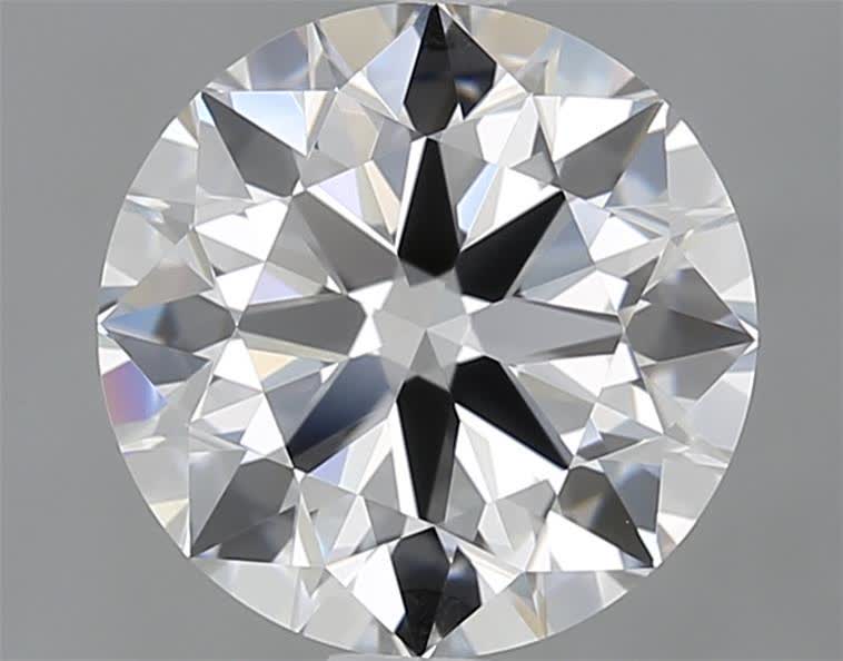 1.64ct Round D VVS2 Lab-Grown Diamond