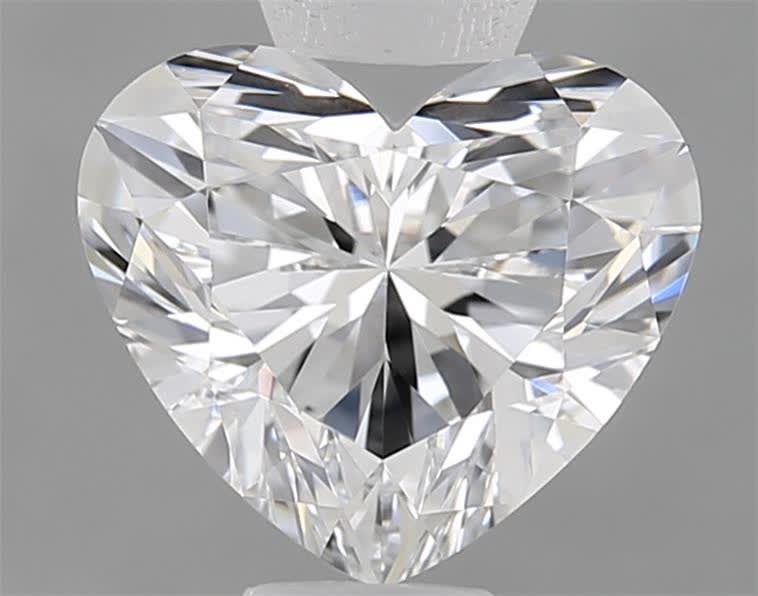 1.1ct Heart D VVS1 Lab-Grown Diamond