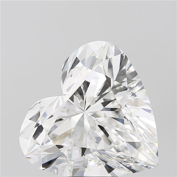 10.02 Carat HEART Shape F Colour VS2 Clarity  Cut - White Lab Diamond - 2560980