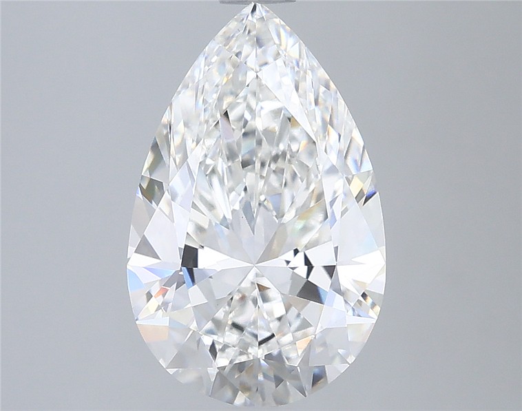 2.8ct Pear F VVS2 Lab-Grown Diamond