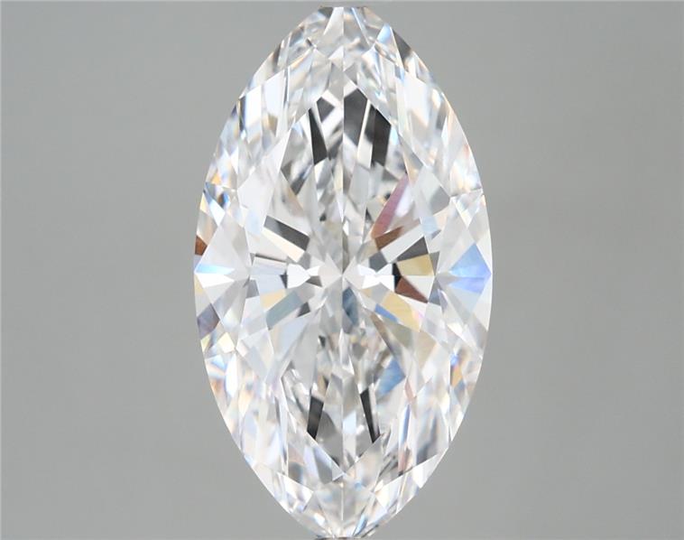 3.22ct Marquise D VVS2 Lab-Grown Diamond