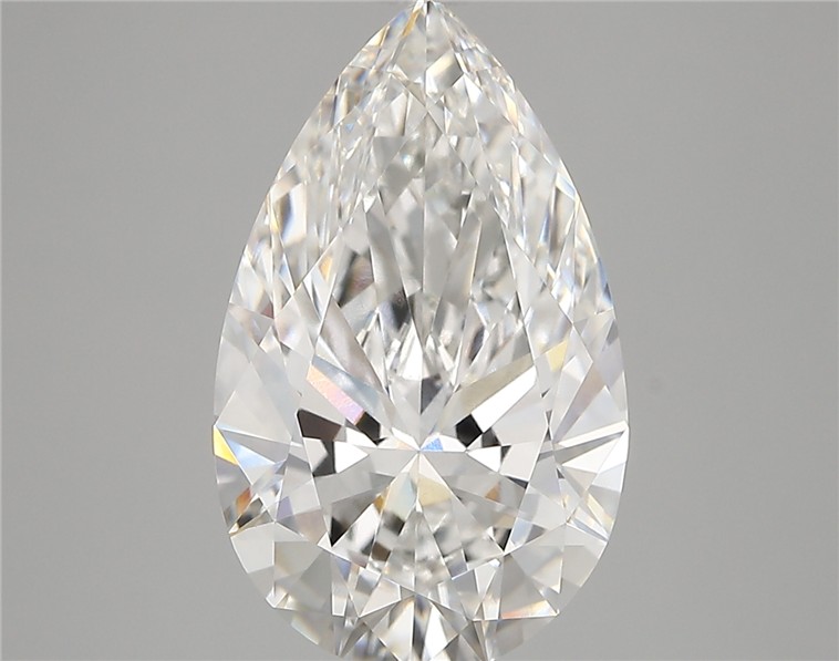 4.46ct Pear F VVS1 Lab-Grown Diamond