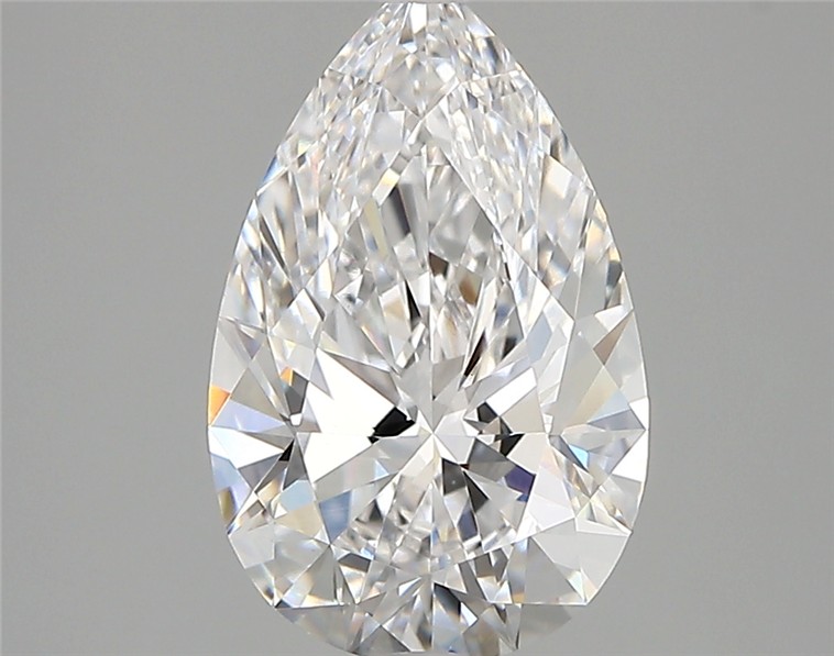 2.47ct Pear D VVS2 Lab-Grown Diamond