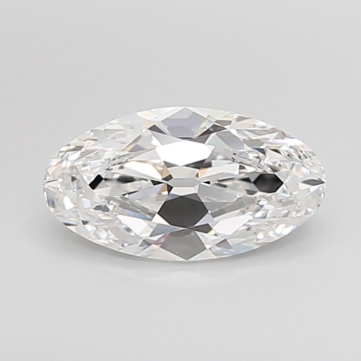 3.09ct Moval E VVS2 Lab-Grown Diamond