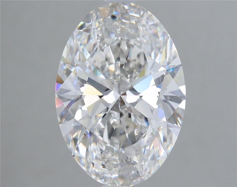 3.06ct Oval F VVS2 Lab-Grown Diamond
