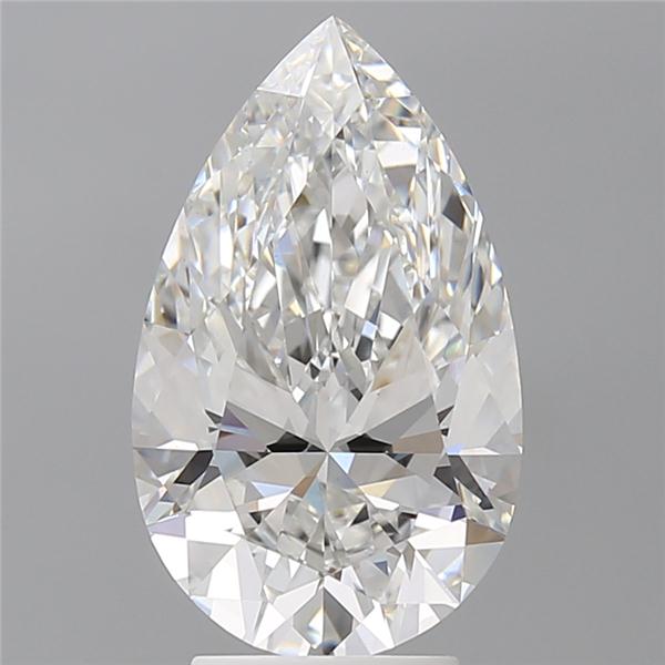 4.06ct Pear E VVS2 Lab-Grown Diamond