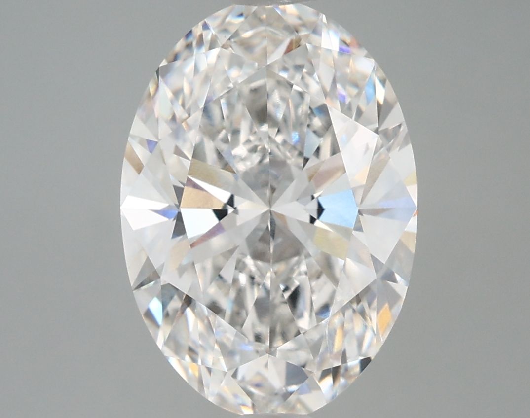 3.84ct Oval F VVS2 Lab-Grown Diamond
