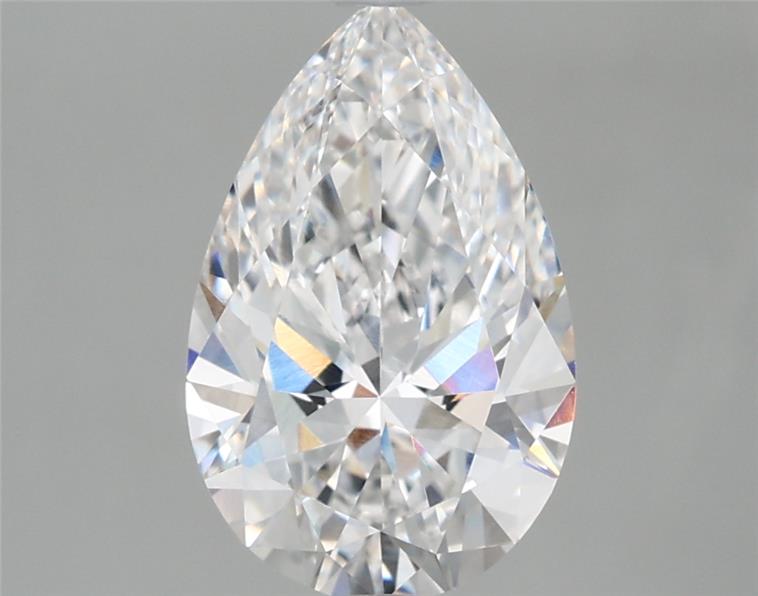 2ct Pear D VVS1 Lab-Grown Diamond