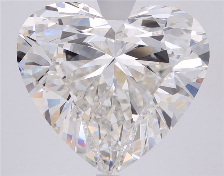 10.02 Carat HEART Shape F Colour VVS2 Clarity  Cut - White Lab Diamond - 2690637