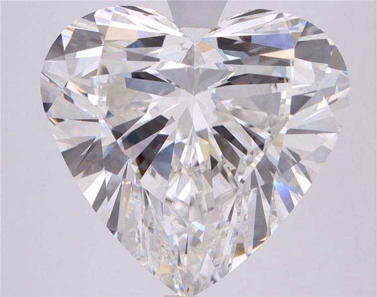 10.01 Carat HEART Shape F Colour VVS2 Clarity  Cut - White Lab Diamond - 2690636