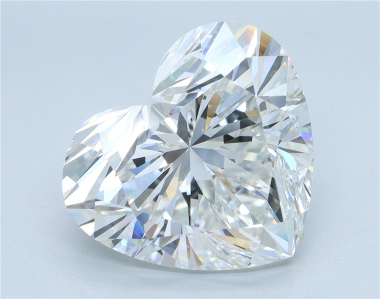 10.10 Carat HEART Shape E Colour VVS2 Clarity  Cut - White Lab Diamond - 2681360