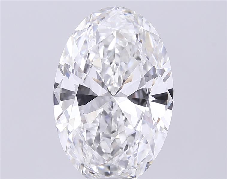 7.01ct Oval F VVS2 Lab-Grown Diamond