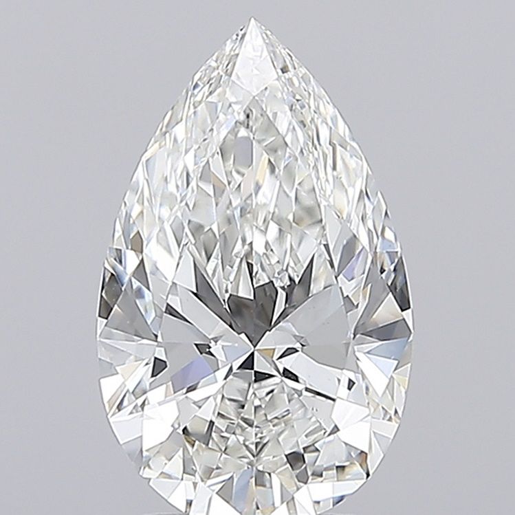 3.07ct Pear F VVS2 Lab-Grown Diamond