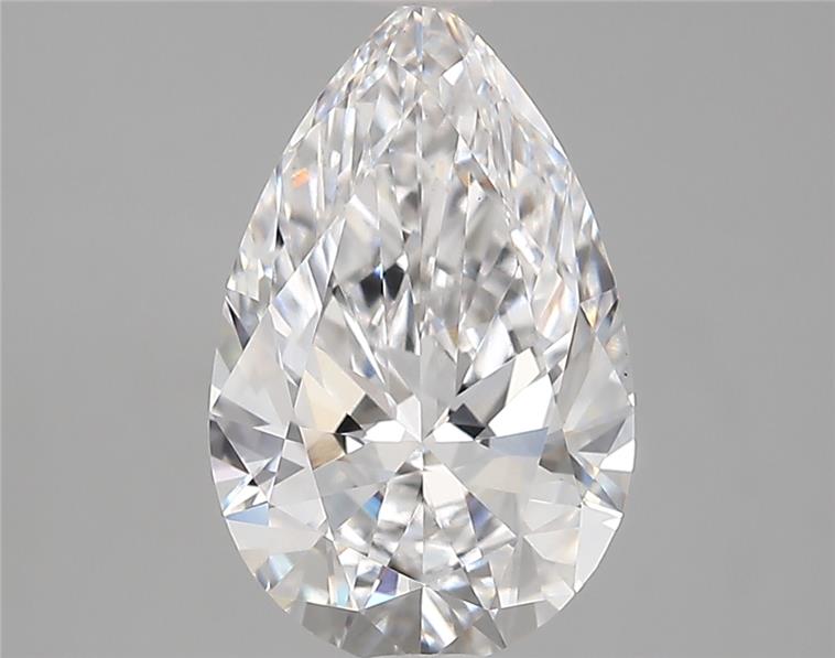 2.7ct Pear D VVS2 Lab-Grown Diamond