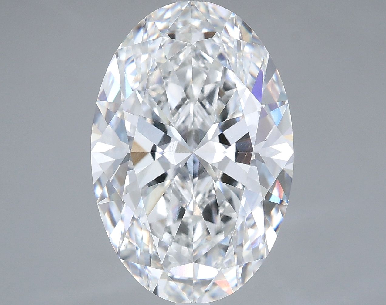 6.07ct Oval E VVS2 Lab-Grown Diamond