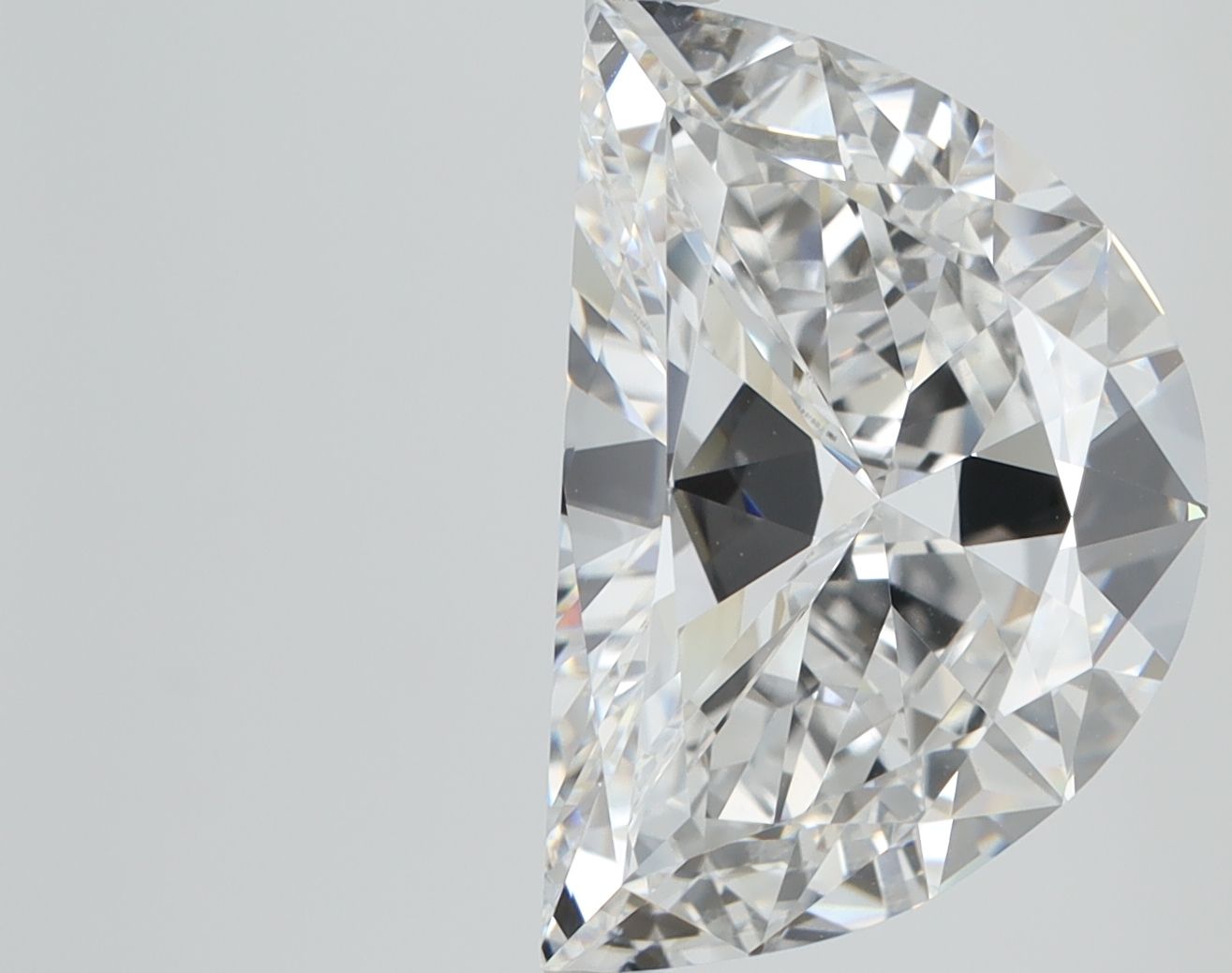 5ct Half Moon D VVS2 Lab-Grown Diamond