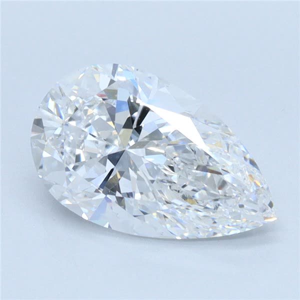 2.1ct Pear D VVS2 Lab-Grown Diamond
