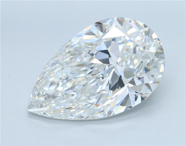 14.07 Carat PEAR Shape F Colour VVS2 Clarity  Cut - White Lab Diamond - 2681361