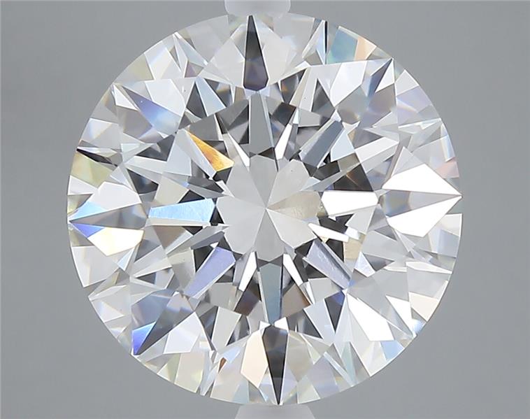 7.01ct Round F VVS2 Lab-Grown Diamond